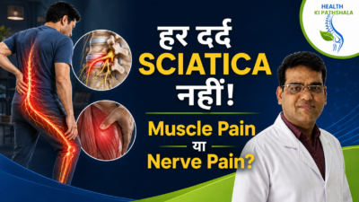 हर दर्द Sciatica नहीं होता: Muscle Pain और Nerve Pain में अंतर कैसे पहचानें?