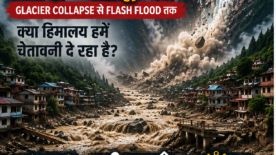 नेपाल की विनाशकारी बाढ़ 2026: Glacier Collapse, भूस्खलन, Climate Change और हिमालय की चेतावनी