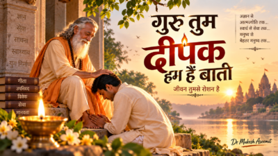 गुरु तुम दीपक हम हैं बाती | गुरु भक्ति, ज्ञान और समर्पण का भावपूर्ण भजन